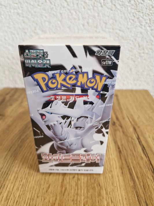 Pokémon - Scarlet & Violet White Flare Display sv11W (Koreanisch)