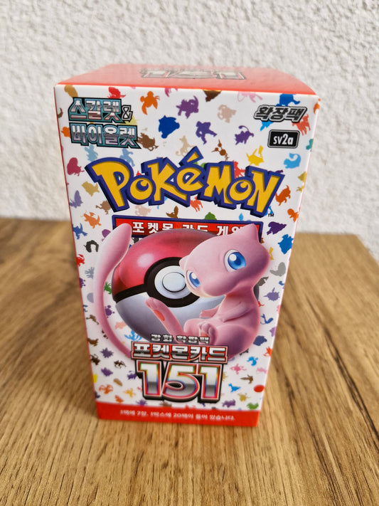 Pokémon - Scarlet & Violet 151 Display SV2a (Koreanisch)