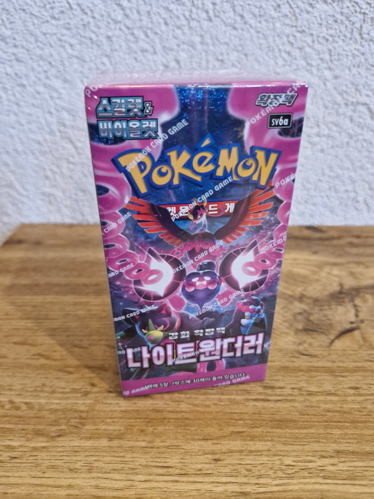 Pokémon - Scarlet & Violet Night Wanderer Display sv6a (Koreanisch)