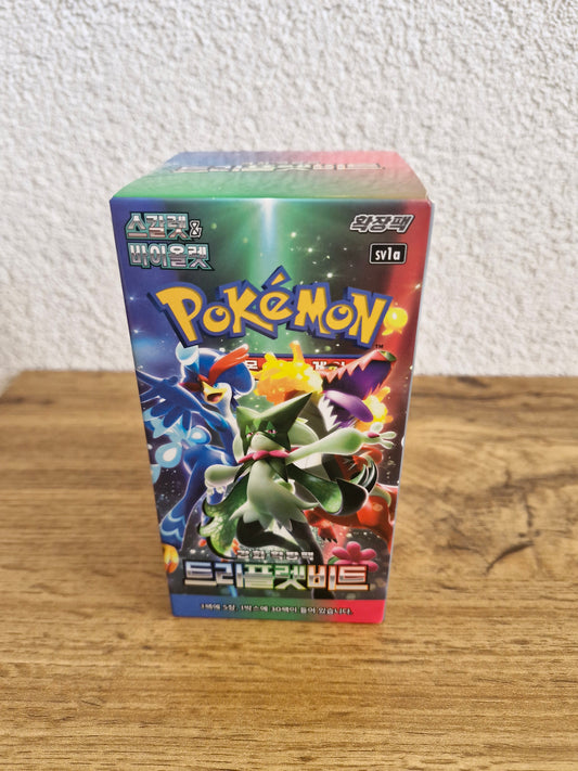 Pokémon – Scarlet & Violet Triple Beat Display sv1a (Koreanisch)