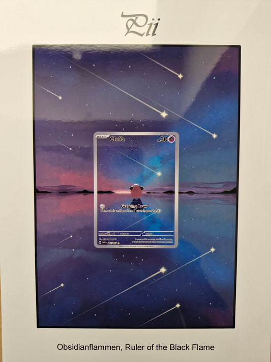 Pokémon Karten Artwork – Erweiterter Kartenhintergrund Pii