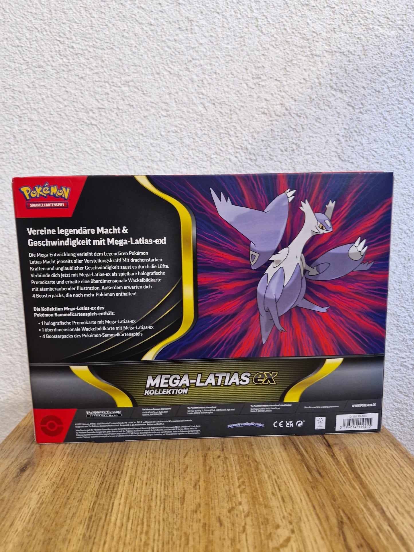 Pokemon Mega Latias ex Box DE