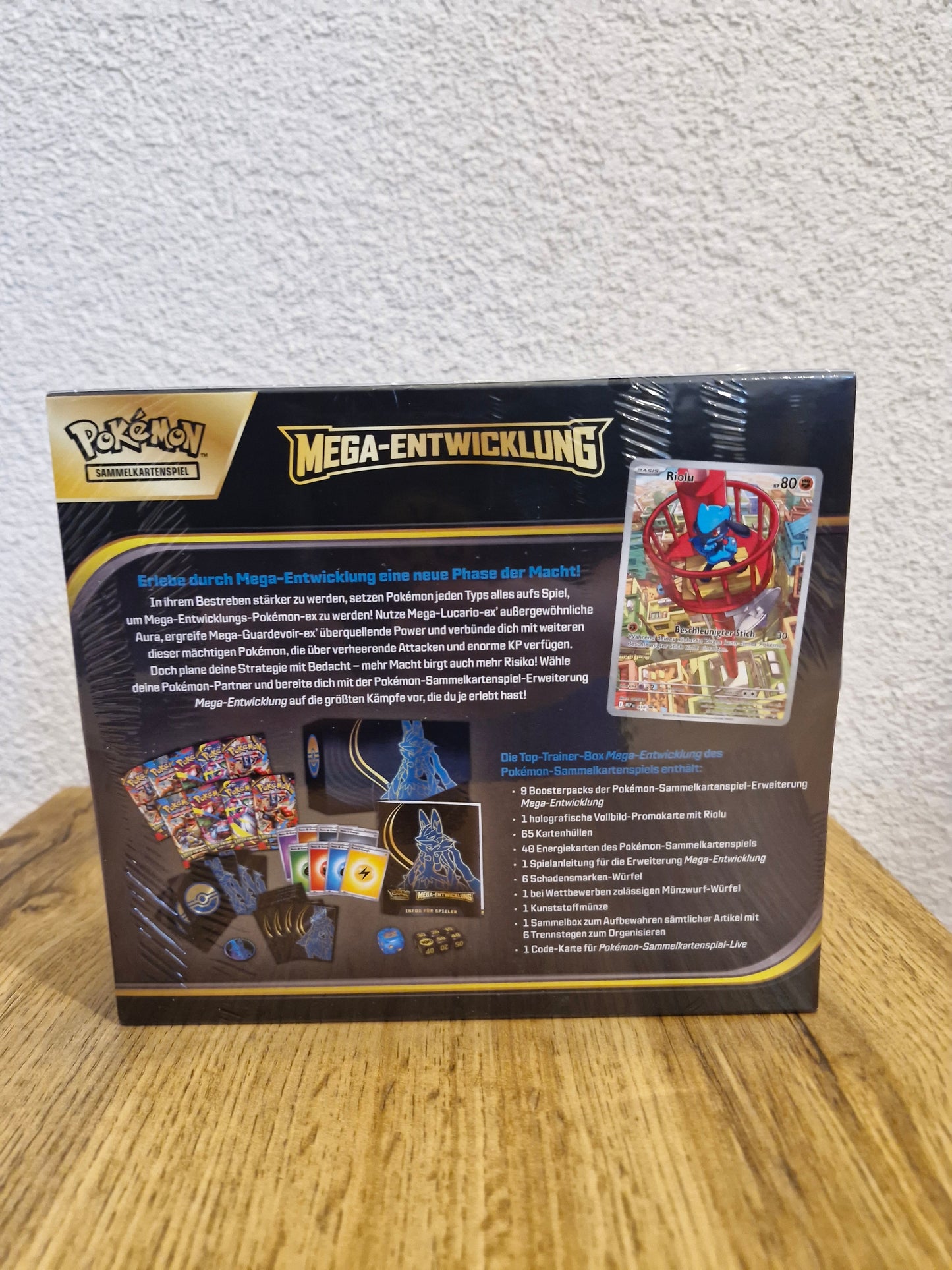 Top-Trainer-Box Mega-Entwicklung Lucario