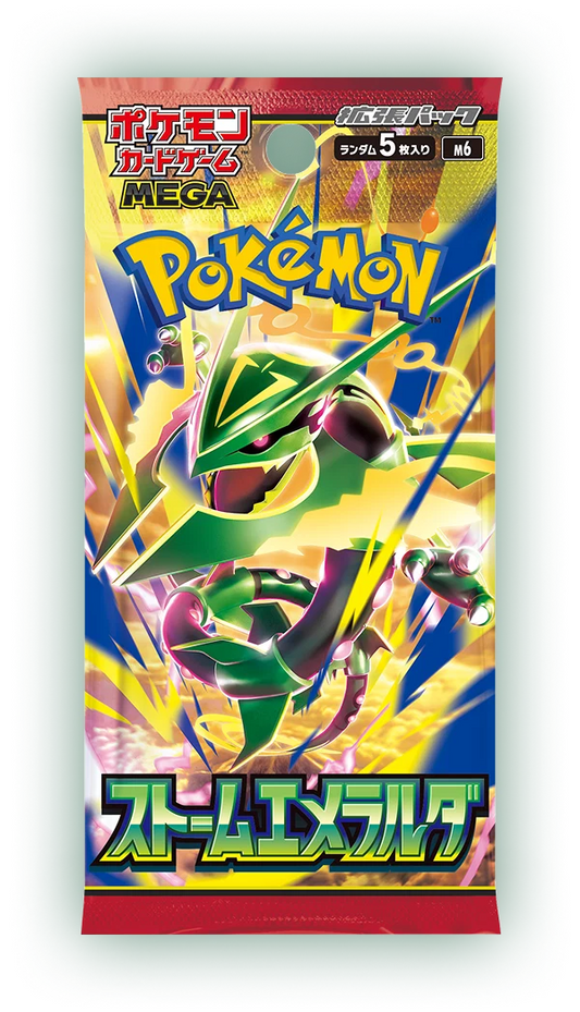 5er Packet Pokemon Storm Emeralda (M6) Booster