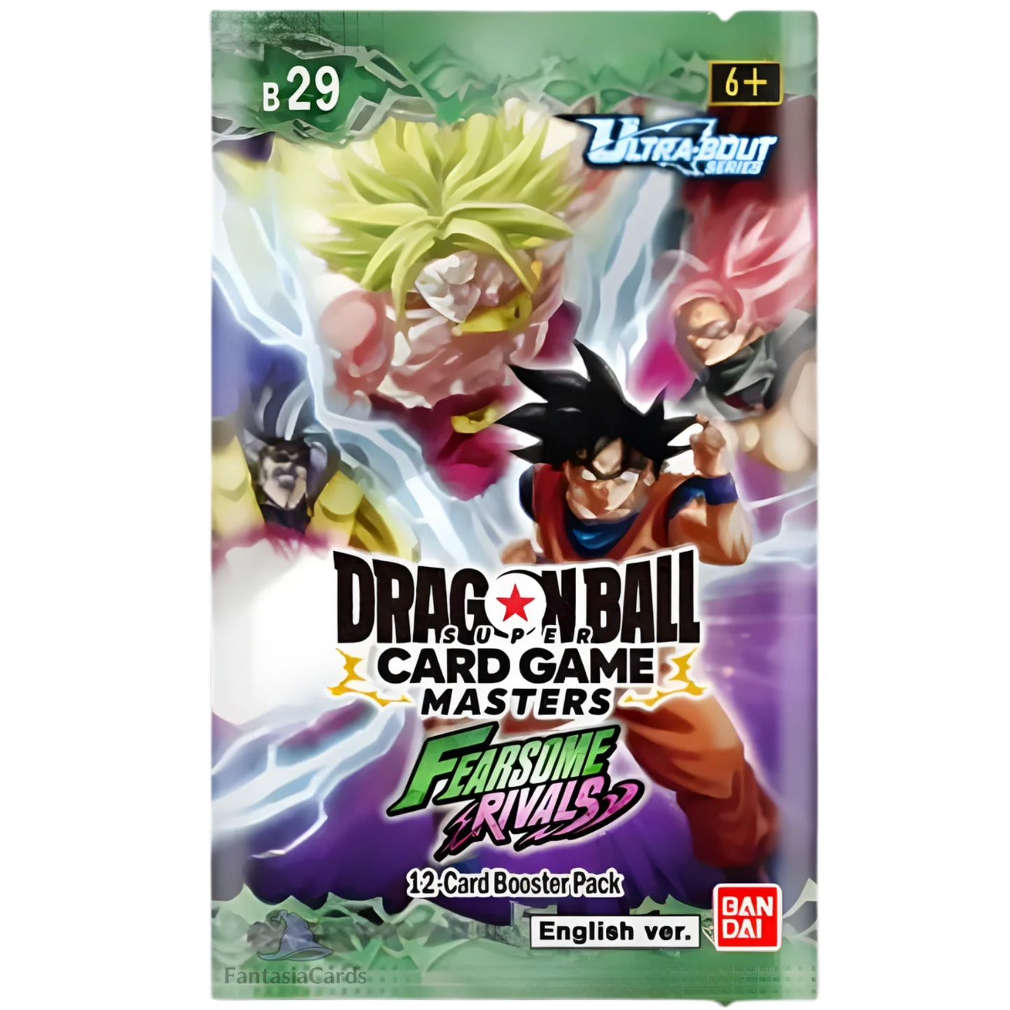 DragonBall Super Card Game - Zenkai New Series Set 2 Fearsome Rivals (B29) Display - Englisch