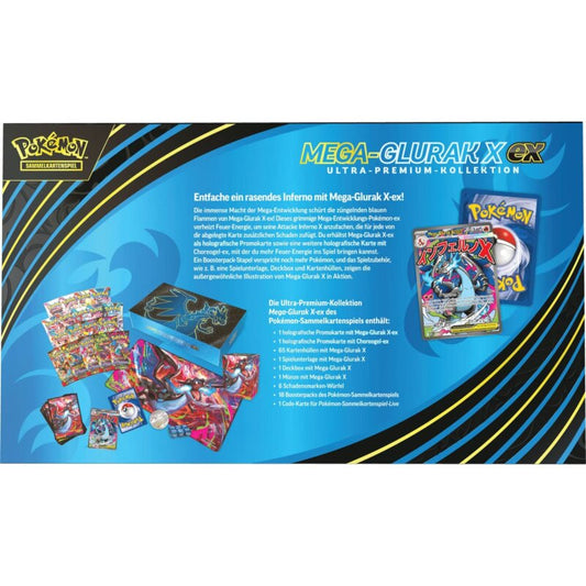 Pokemon TCG - Mega-Entwicklung: Mega Glurak EX Ultra Premium Kollektion
