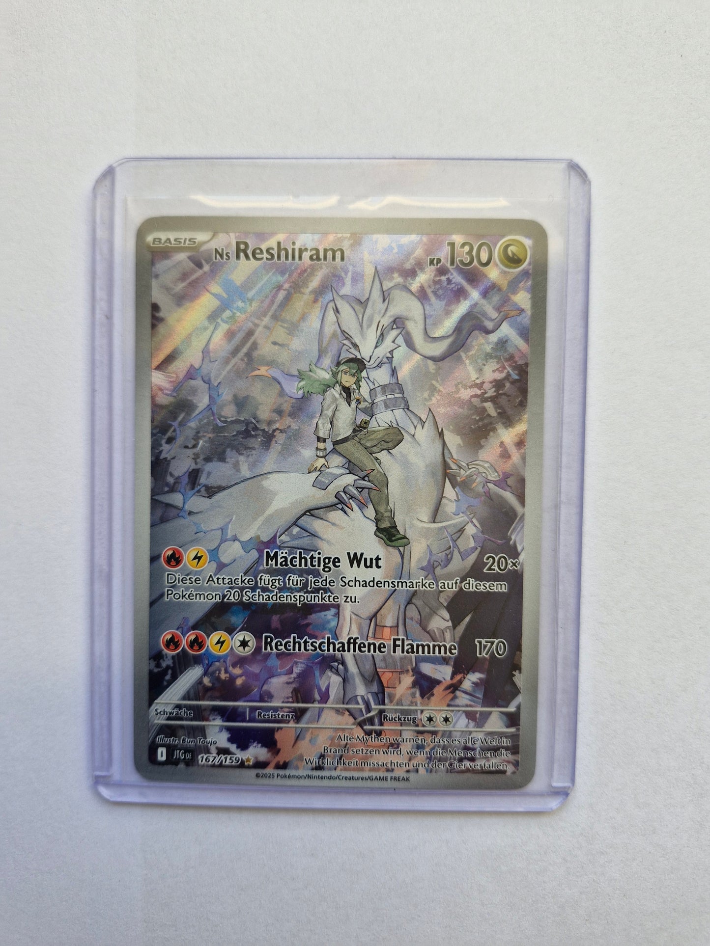 Ns Reshiram (JTG 167) - Reisegefährten deutsch