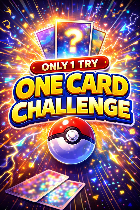 Pokémon One Card Challenge -  Sammelkarte in Deutsch, Englisch, Koreanisch, Japanisch oder Chinesisch