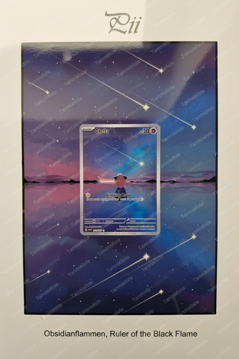 Pii - Pokemon Karten Hintergrung, Erweiterte Full Art für Sammler