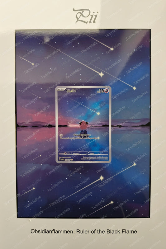 Pii - Pokemon Karten Hintergrung, Erweiterte Full Art für Sammler