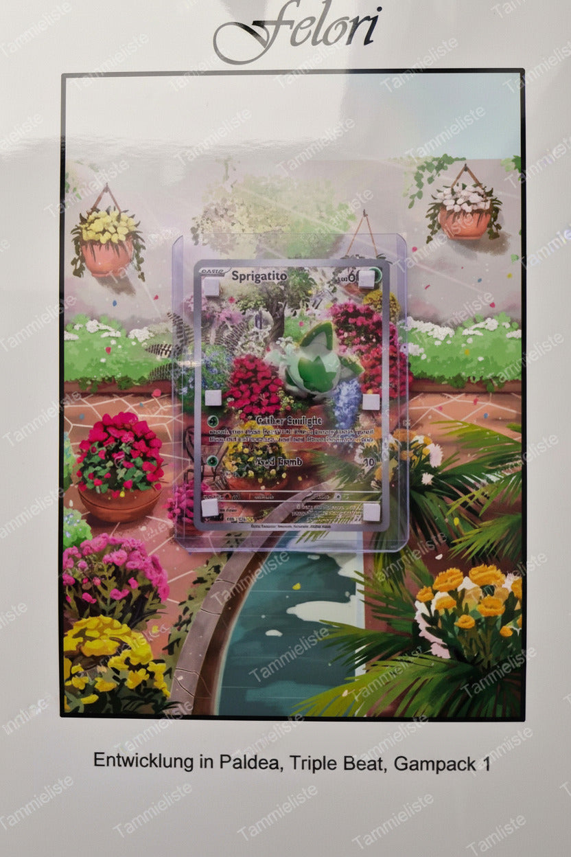 Felori - Pokemon Karten Hintergrung, Erweiterte Full Art für Sammler