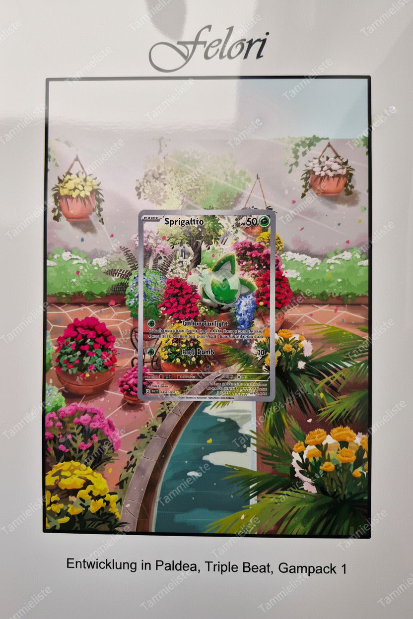 Felori - Pokemon Karten Hintergrung, Erweiterte Full Art für Sammler