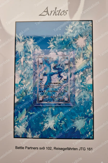 Arktos - Pokemon Karten Hintergrung, Erweiterte Full Art für Sammler