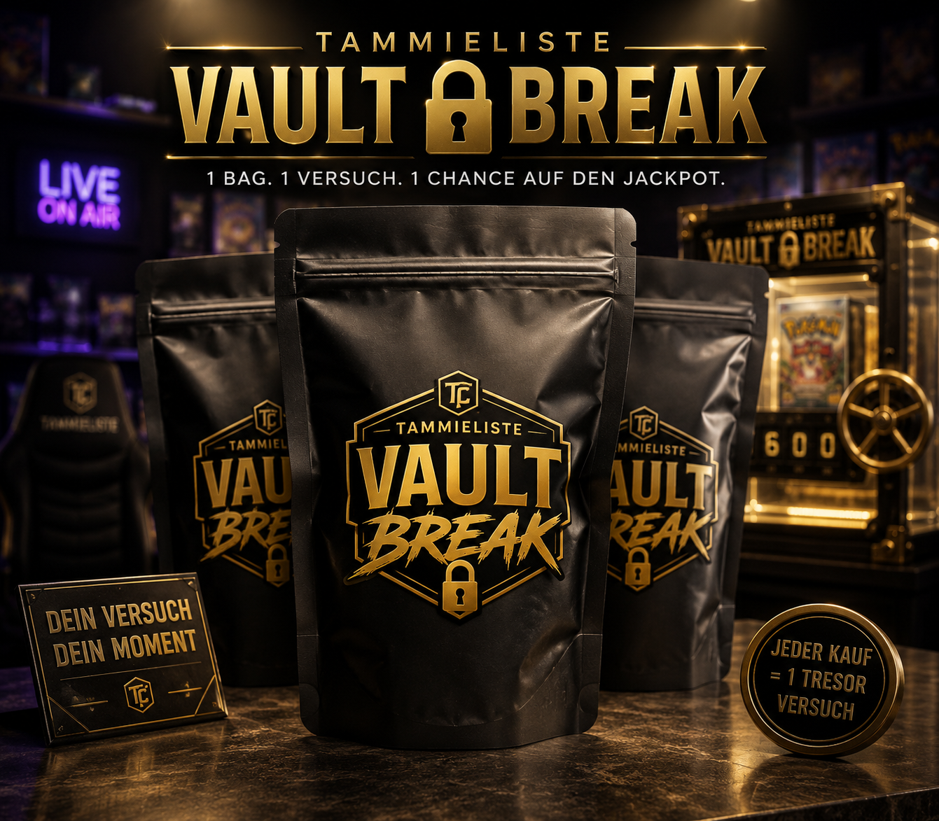 1 x Tammieliste Vault Break