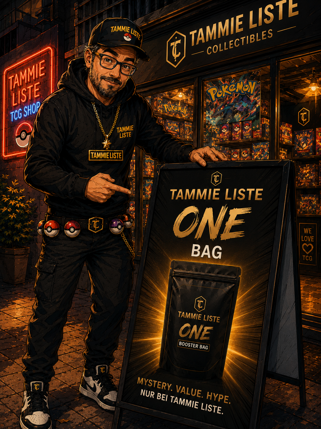 1x Tammieliste One Booster Bag