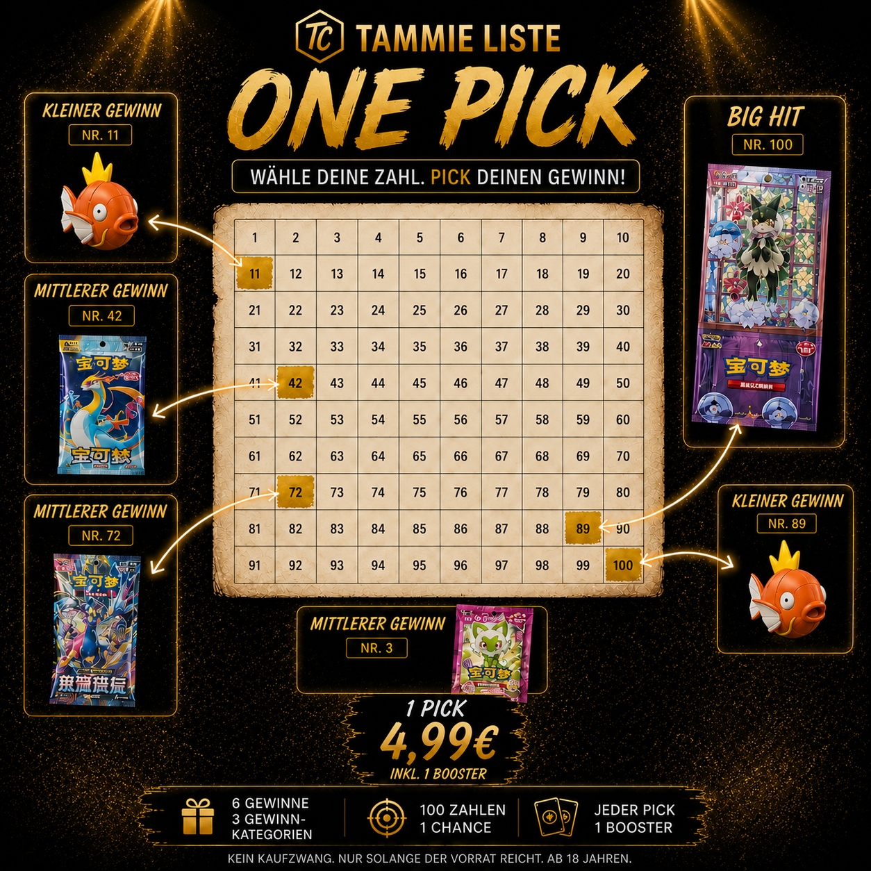 Tammieliste ONE PICK