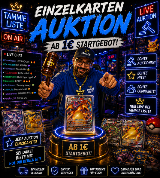 Tammieliste Einzelkarten Auktion