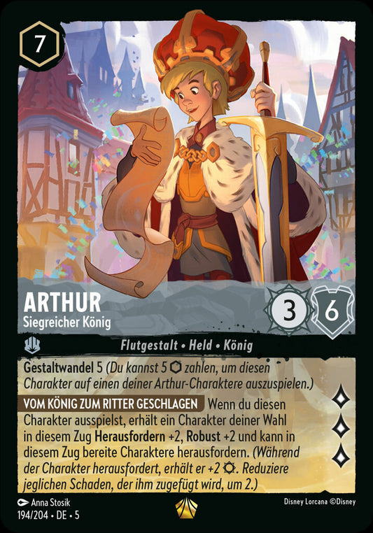 Disney Lorcana TCG - Himmelsleuchten Booster - Deutsch