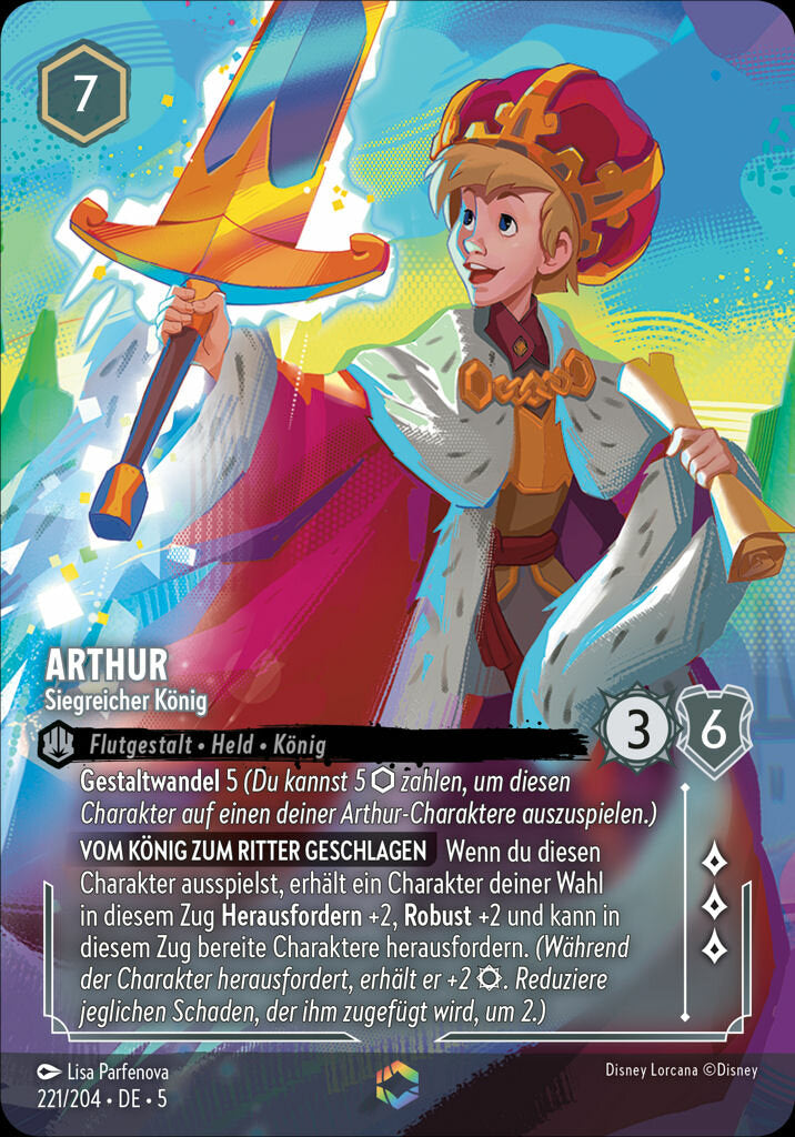 Disney Lorcana TCG - Himmelsleuchten Booster - Deutsch