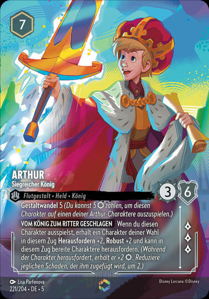 Disney Lorcana TCG - Himmelsleuchten Booster - Deutsch