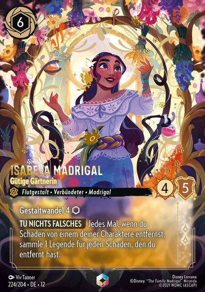 Disney Lorcana Unbekannte Wildnis Display Set 12