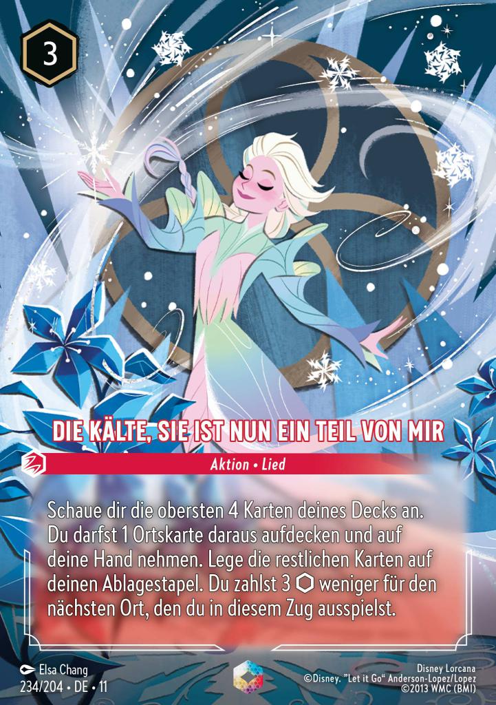 Disney Lorcana – Winterzauber Set 11 Booster