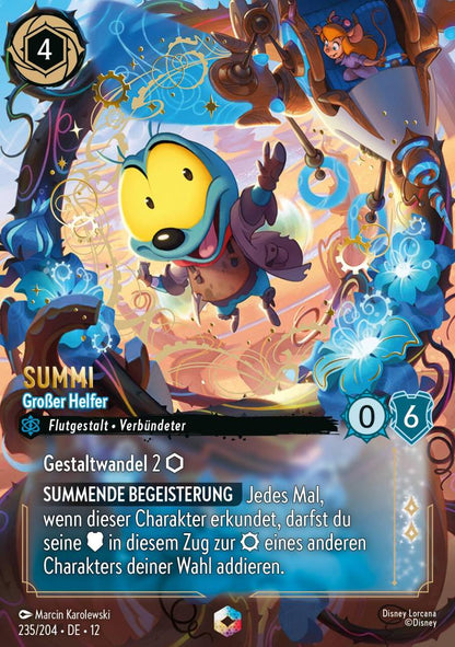 Disney Lorcana TCG Unbekannte Wildnis Booster DE Set 12