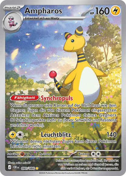 6x Pokémon Wachsendes Chaos Booster (DE) ME04