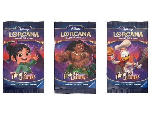 Disney Lorcana TCG - Himmelsleuchten Booster - Deutsch