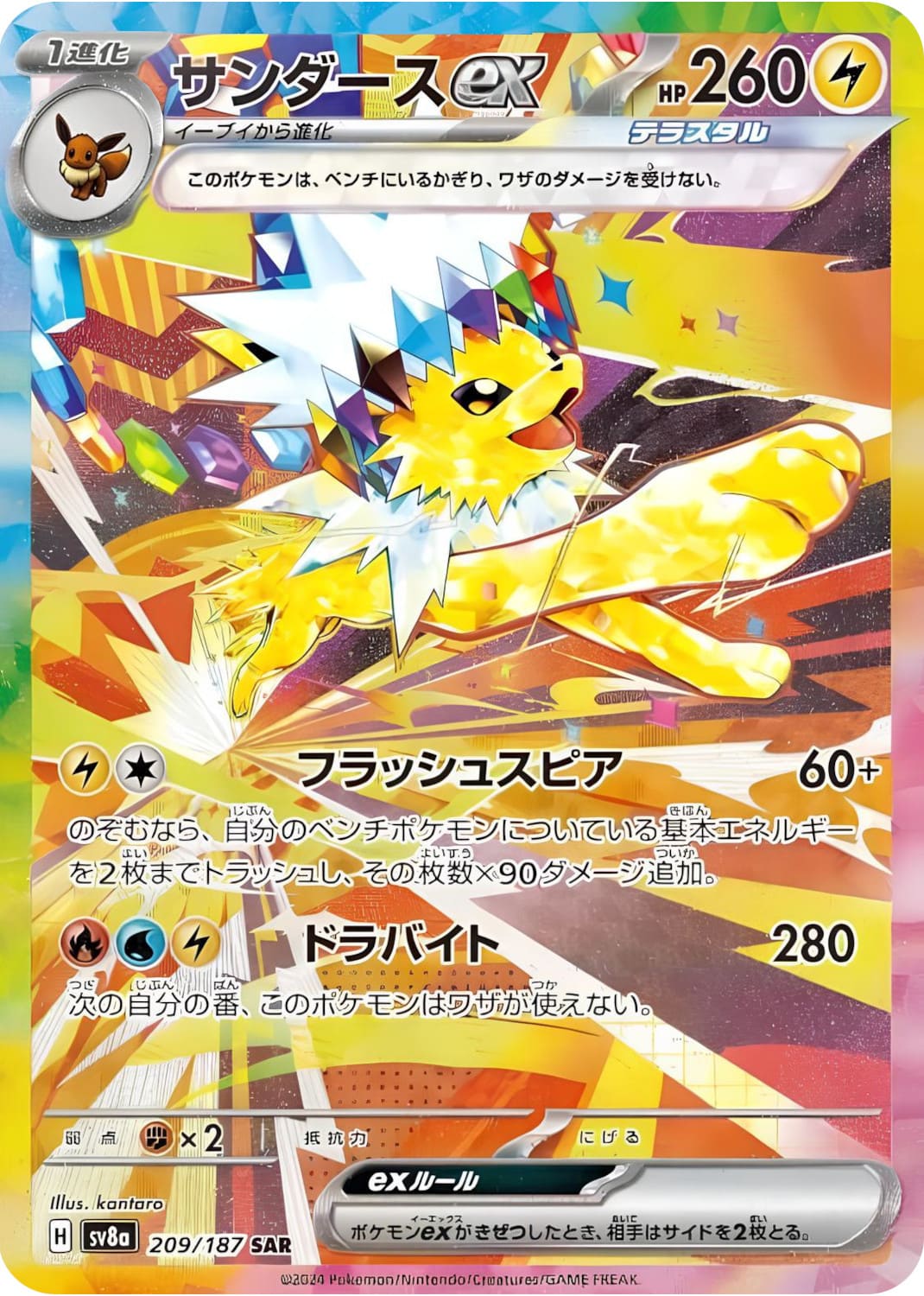 Pokemon Terastal Festival EX Display Japan
