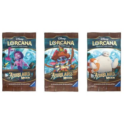 Disney Lorcana TCG - Azurblaues Meer Booster - Deutsch