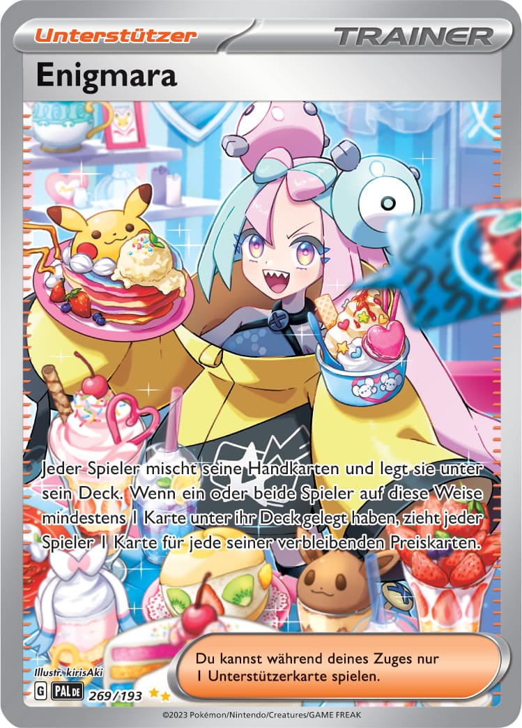 Pokémon Entwicklung in Paldea Booster Pack - Deutsch