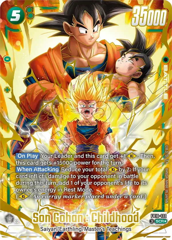 Dragon Ball - Fusion World Cross Force FB10 Display [EN]