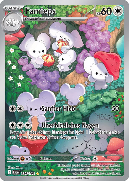 Pokémon Entwicklung in Paldea Booster Pack - Deutsch