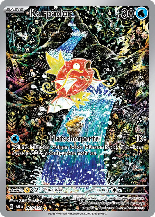 Pokémon Entwicklung in Paldea Booster Pack - Deutsch