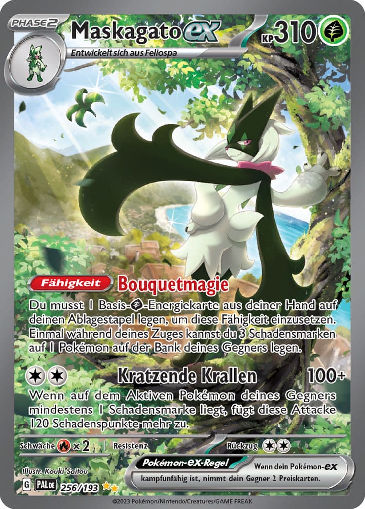 Pokémon Entwicklung in Paldea Booster Pack - Deutsch