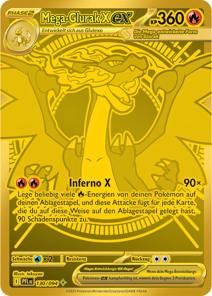Pokemon Fatale Flammen Booster ME02