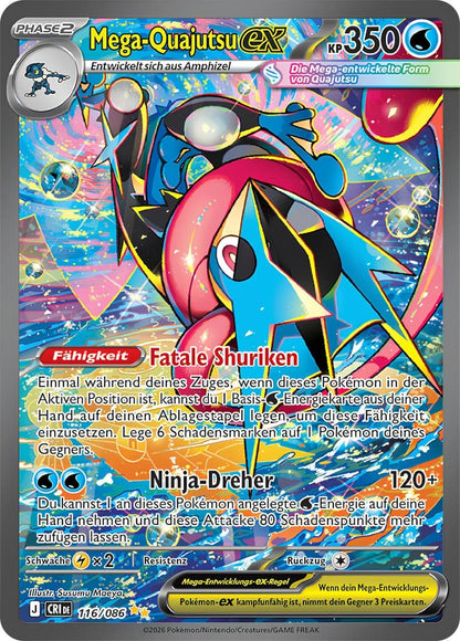 6x Pokémon Wachsendes Chaos Booster (DE) ME04