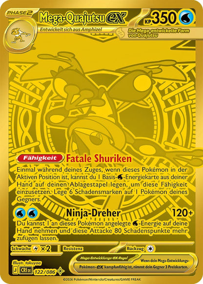 6x Pokémon Wachsendes Chaos Booster (DE) ME04