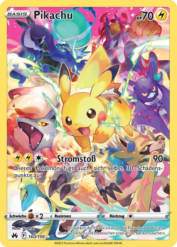 Pokemon Zenit der Könige Morpeko V-Union Premium Kollektion mit Spielunterlage (deutsch)