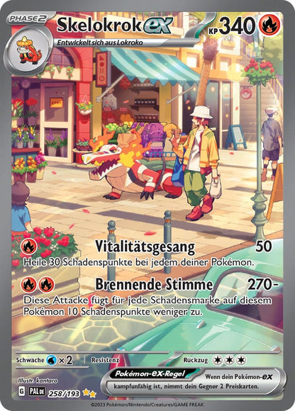 Pokémon Entwicklung in Paldea Booster Pack - Deutsch
