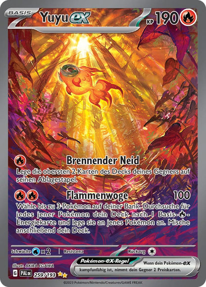 Pokémon Entwicklung in Paldea Booster Pack - Deutsch