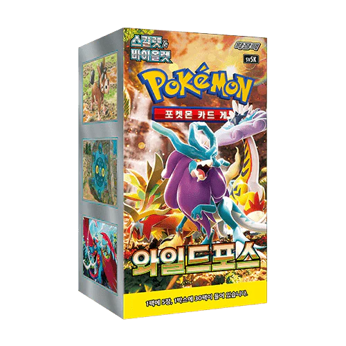 Pokémon Wild Force Display SV5K - (Koreanisch)