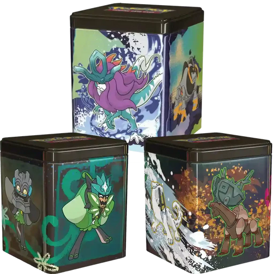 Pokemon Stapelbare Tin Box Frühjahr 2025 deutsch