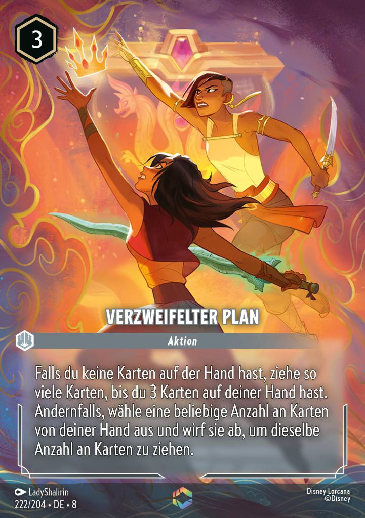 Disney Lorcana Domäne von Dschafar Booster Pack (DE) Set 8
