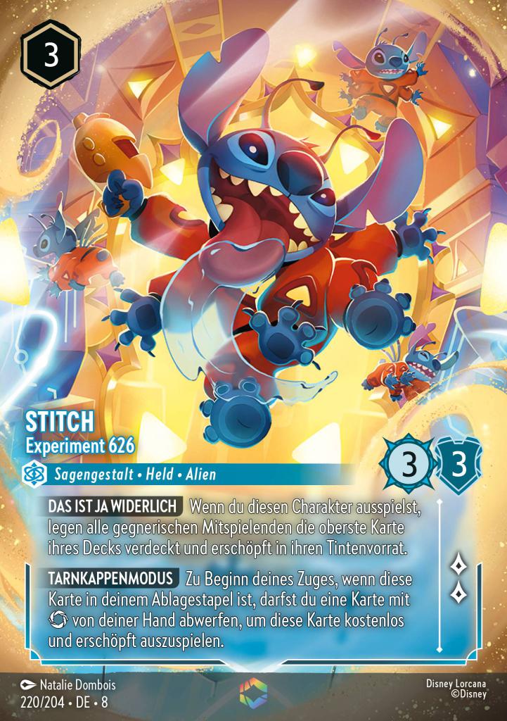 Disney Lorcana Domäne von Dschafar Booster Pack (DE) Set 8