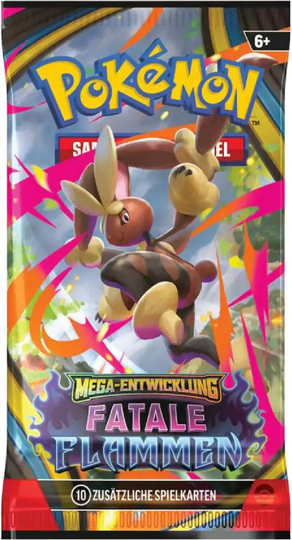 Pokemon Fatale Flammen Booster ME02