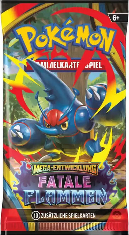 Pokemon Fatale Flammen Booster ME02