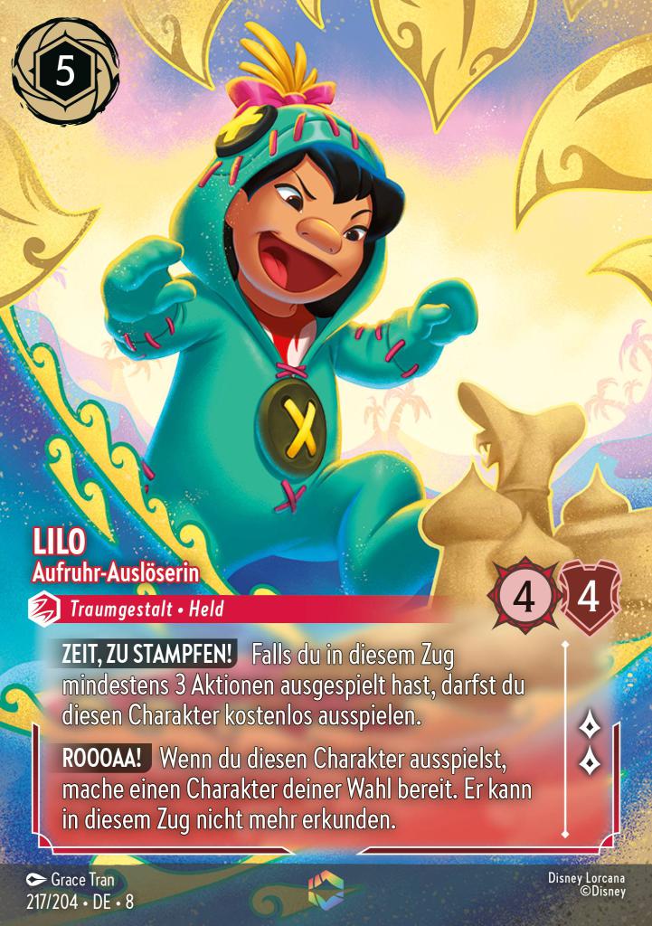 Disney Lorcana Domäne von Dschafar Booster Pack (DE) Set 8