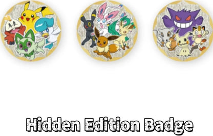 Pokémon - Gem Pack Badge Set Display (CBB1-2-3) [S-CHN]